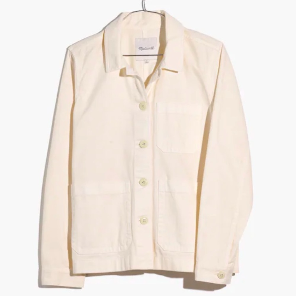 Madewell Garment-Dyed Ashwood Chore Coat